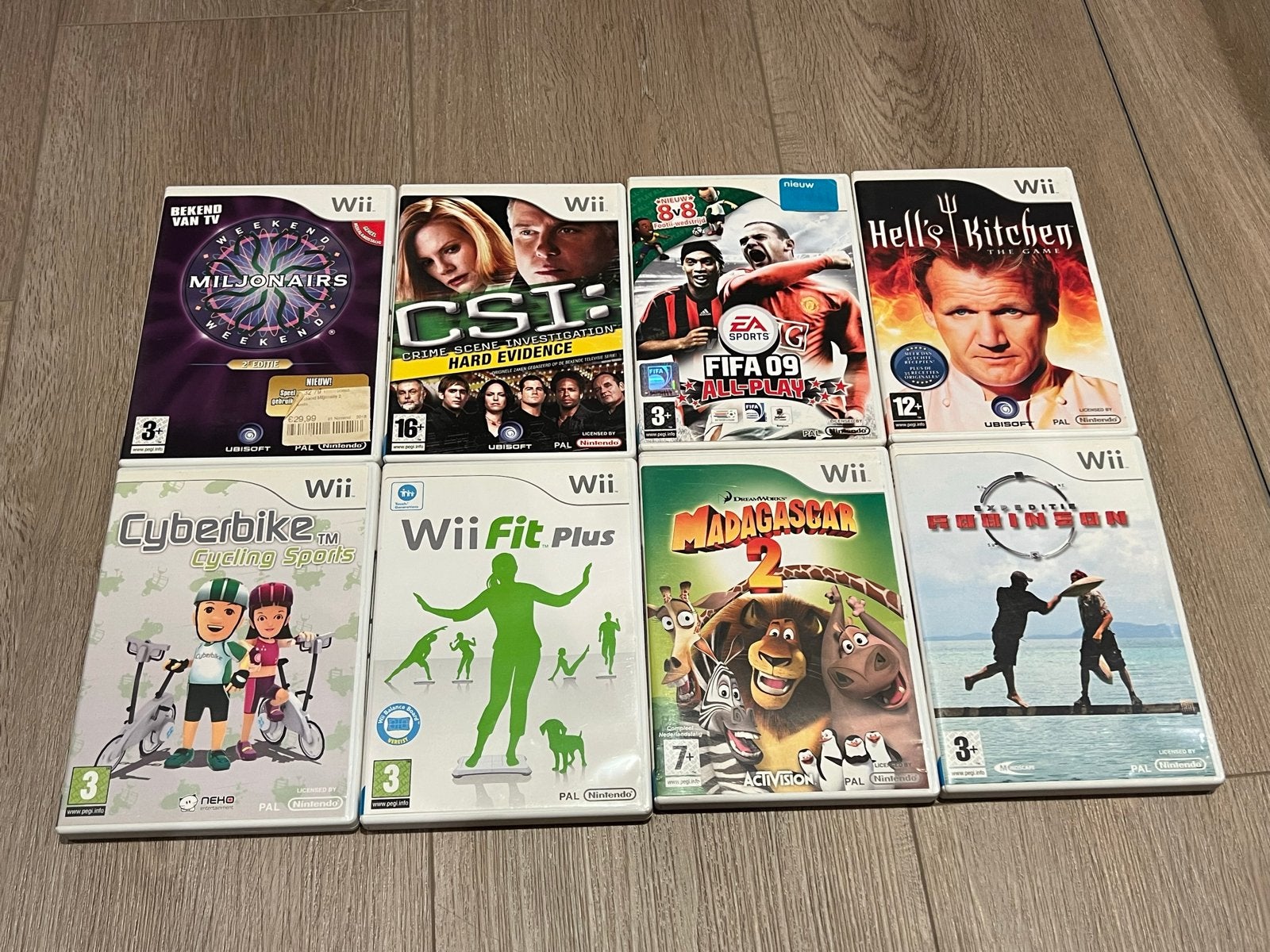 Wii Games Bundel, Spelcomputers en Games, Ophalen of Verzenden, Gebruikt, Overige genres, Eén computer