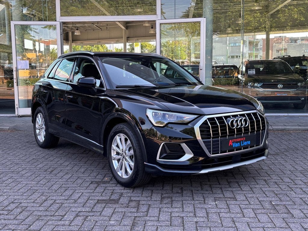 AUDI Q3 35 TFSI 150pk S tronic Advanced| Trekhaak|Adapt. Cru, Auto's, 12 maanden, Stof, 4 cilinders, Zwart
