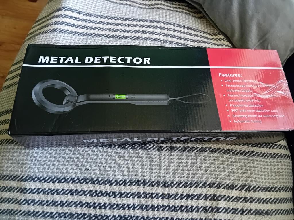 Nieuwe Metaaldetector - Pinpoint en 360 detectie, Ophalen of Verzenden, Nieuw, Overige merken