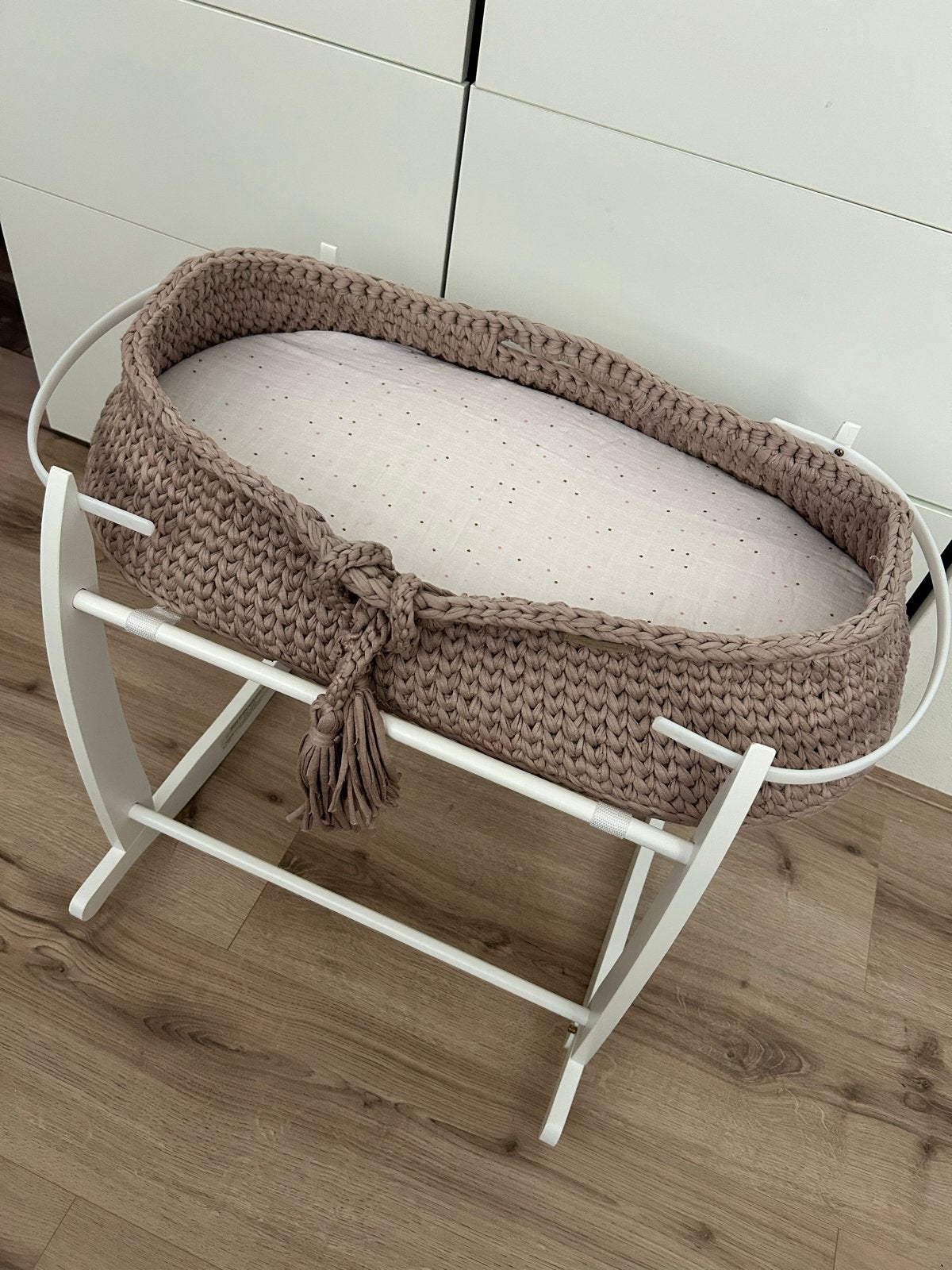 Wiegje 'Baby Luxury' en Clair de Lune - Zo goed als nieuw, Ophalen, Zo goed als nieuw, Wieg