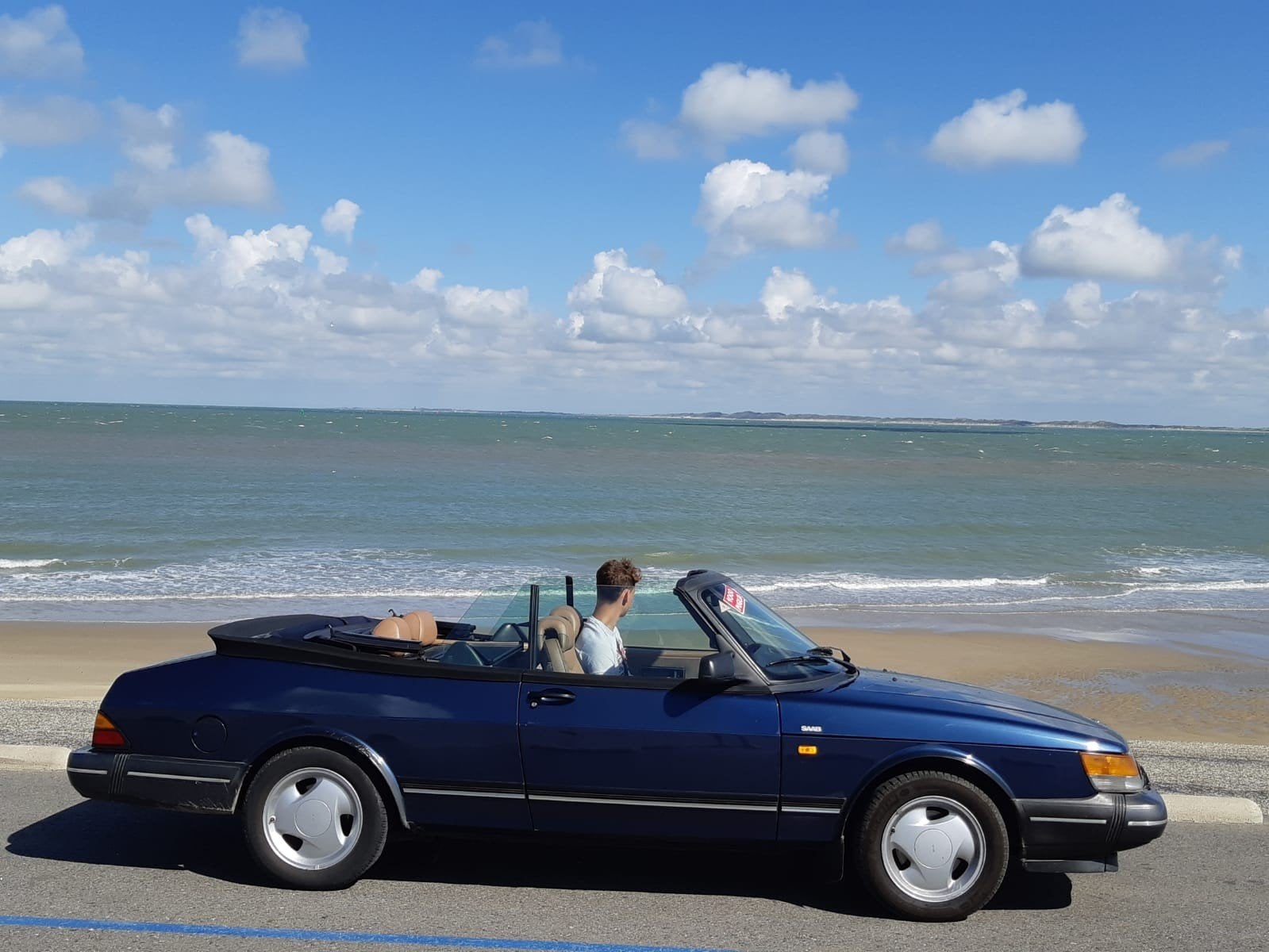 Saab 900 Classic Cabrio, 1992, Auto's, Voorwielaandrijving, 1280 kg, 4 cilinders, Cabriolet