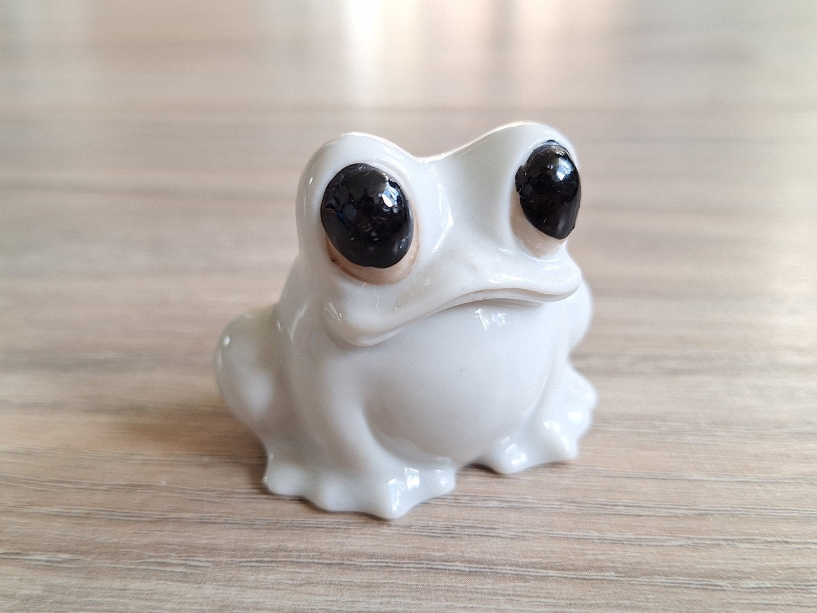 Beeldje van een kikker, Ophalen of Verzenden, Gebruikt, Dier