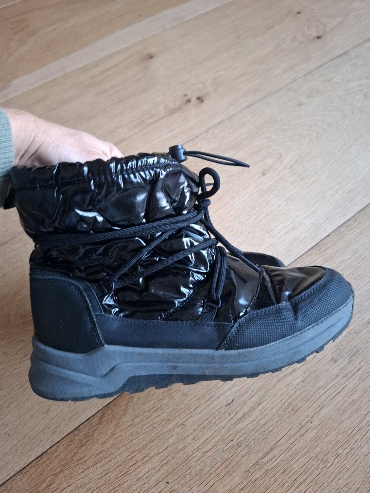 Zwarte waterdichte snowboots maat 39, Ophalen of Verzenden