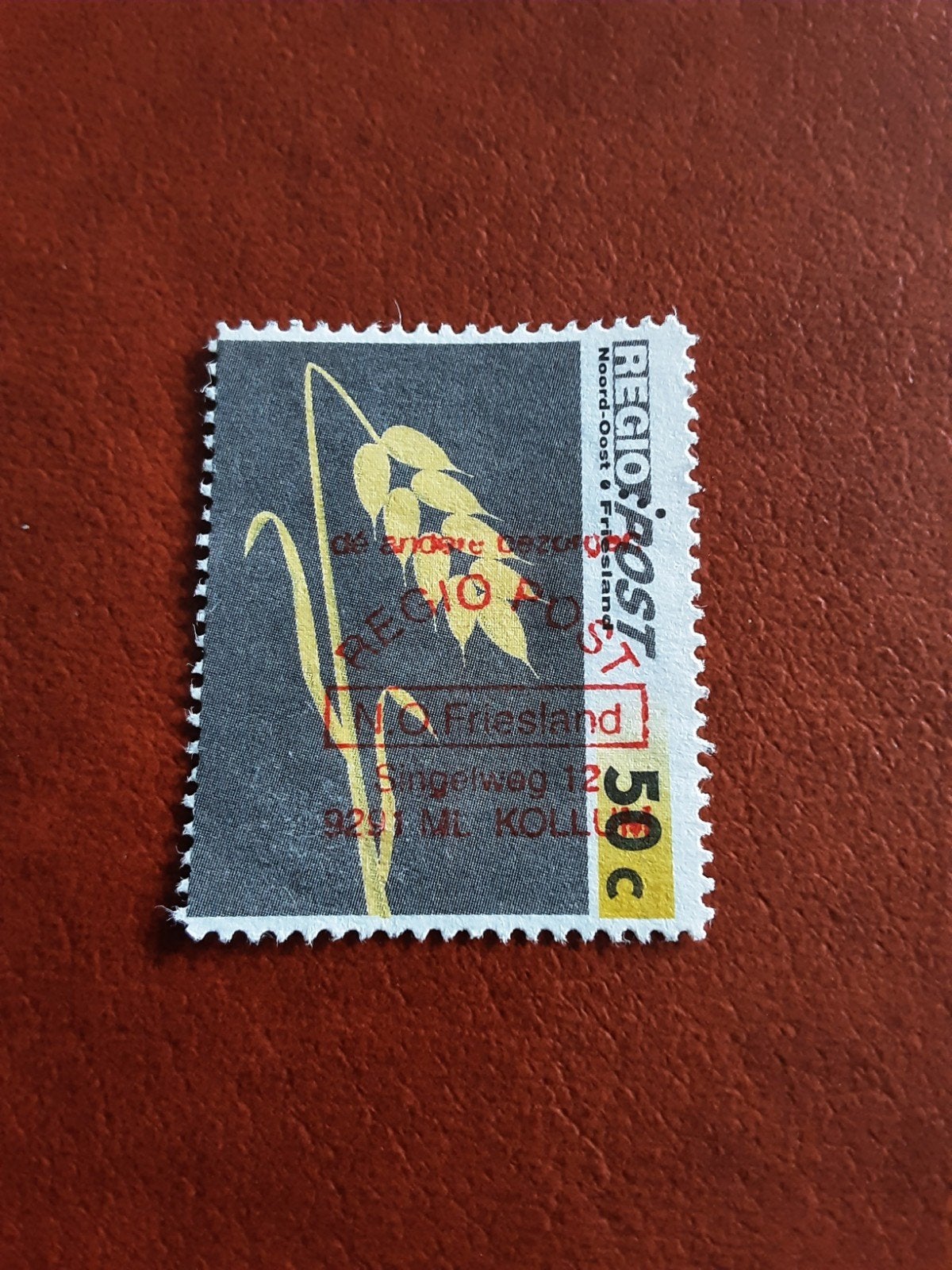 Regiopost.  Rouwzegel III Getand ( gest), Postzegels en Munten, Ophalen of Verzenden