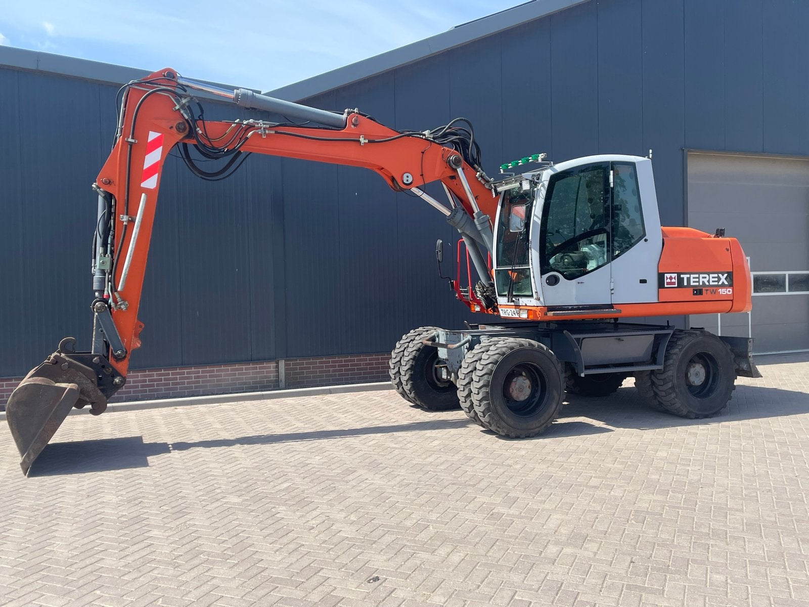 Terex TW150 Mobiele Graafmachine - Krachtig en Betrouwbaar, Ophalen of Verzenden, Graafmachine