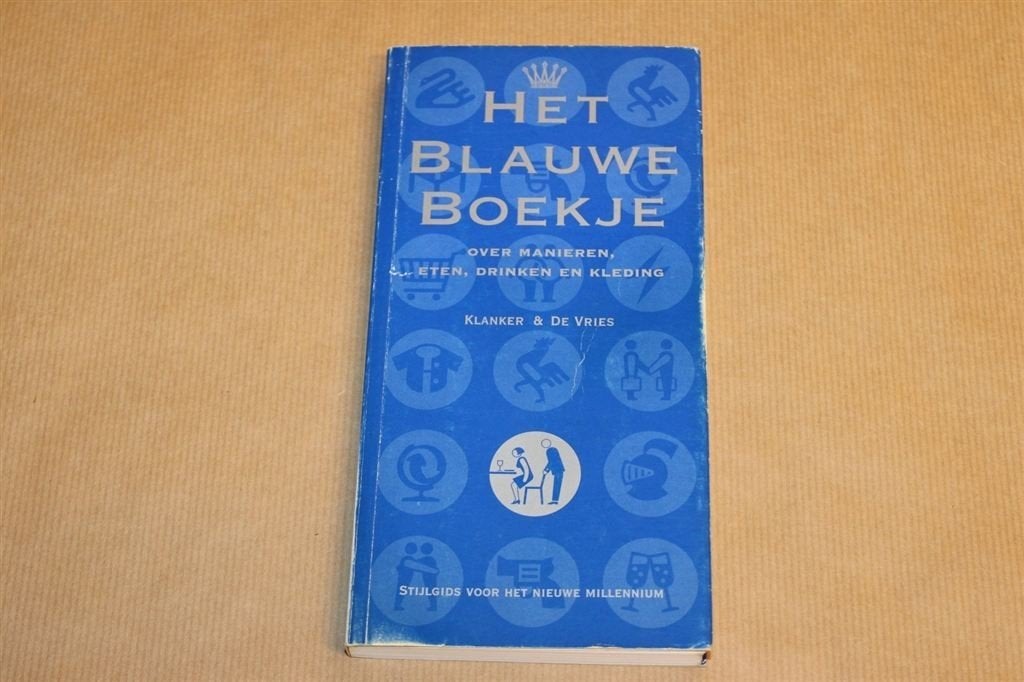 Het Blauwe Boekje - Over manieren, eten, drinken en kleding, Boeken, Ophalen of Verzenden, Zo goed als nieuw
