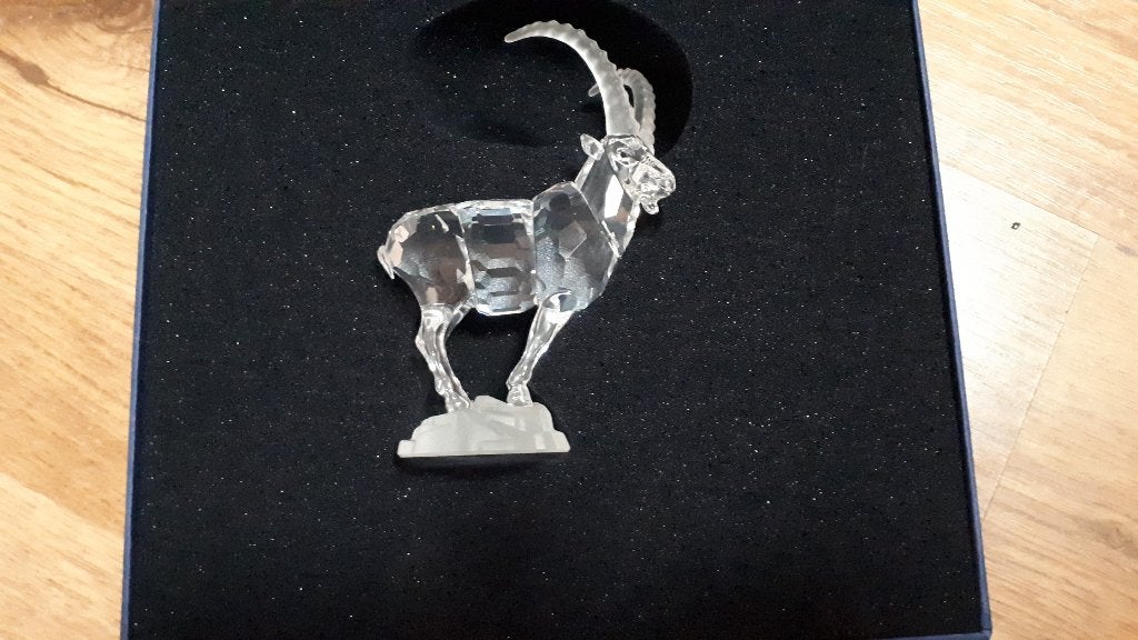 swarovski steenbok, Verzamelen, Ophalen of Verzenden, Nieuw, Figuurtje
