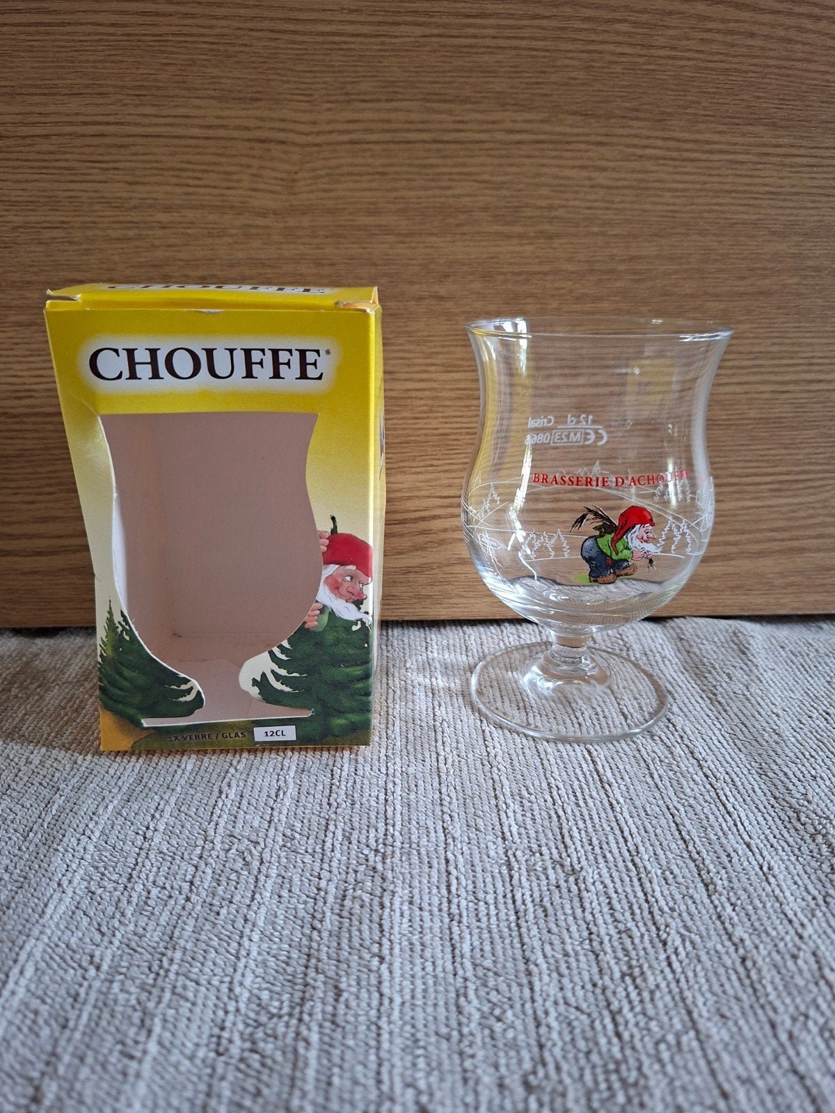 Chouffe Kerst Editie Chauffeur Glas 12cl, Ophalen of Verzenden, Nieuw, Glas