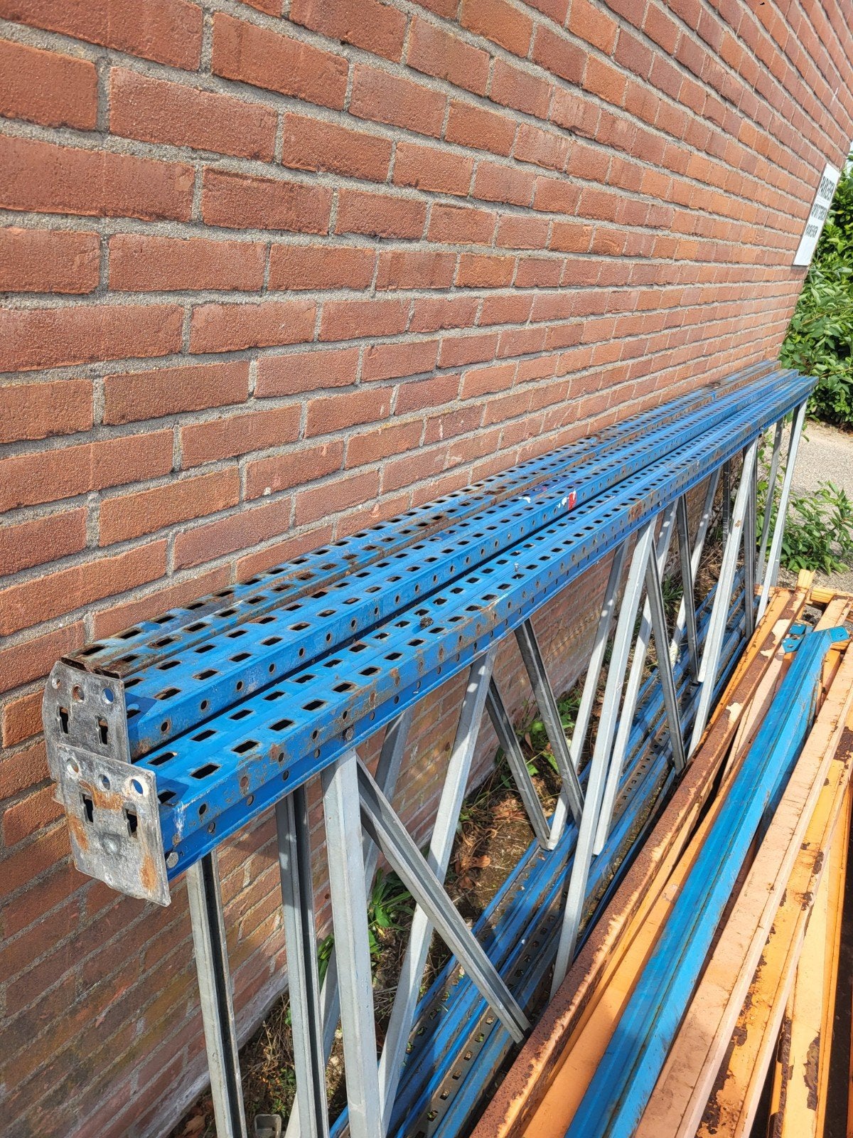 Palletstelling onderdelen: liggers en staanders, Ophalen of Verzenden
