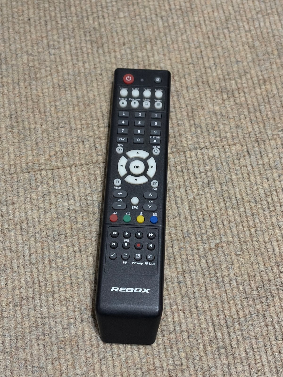 Rebox Afstandsbediening - Gebruikt, Ophalen of Verzenden, Gebruikt, Origineel, Mediaspeler