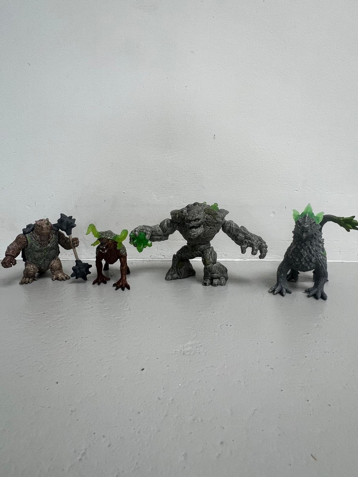 Schleich Eldrador Stone World Figuren - Set van 4, Ophalen of Verzenden, Gebruikt