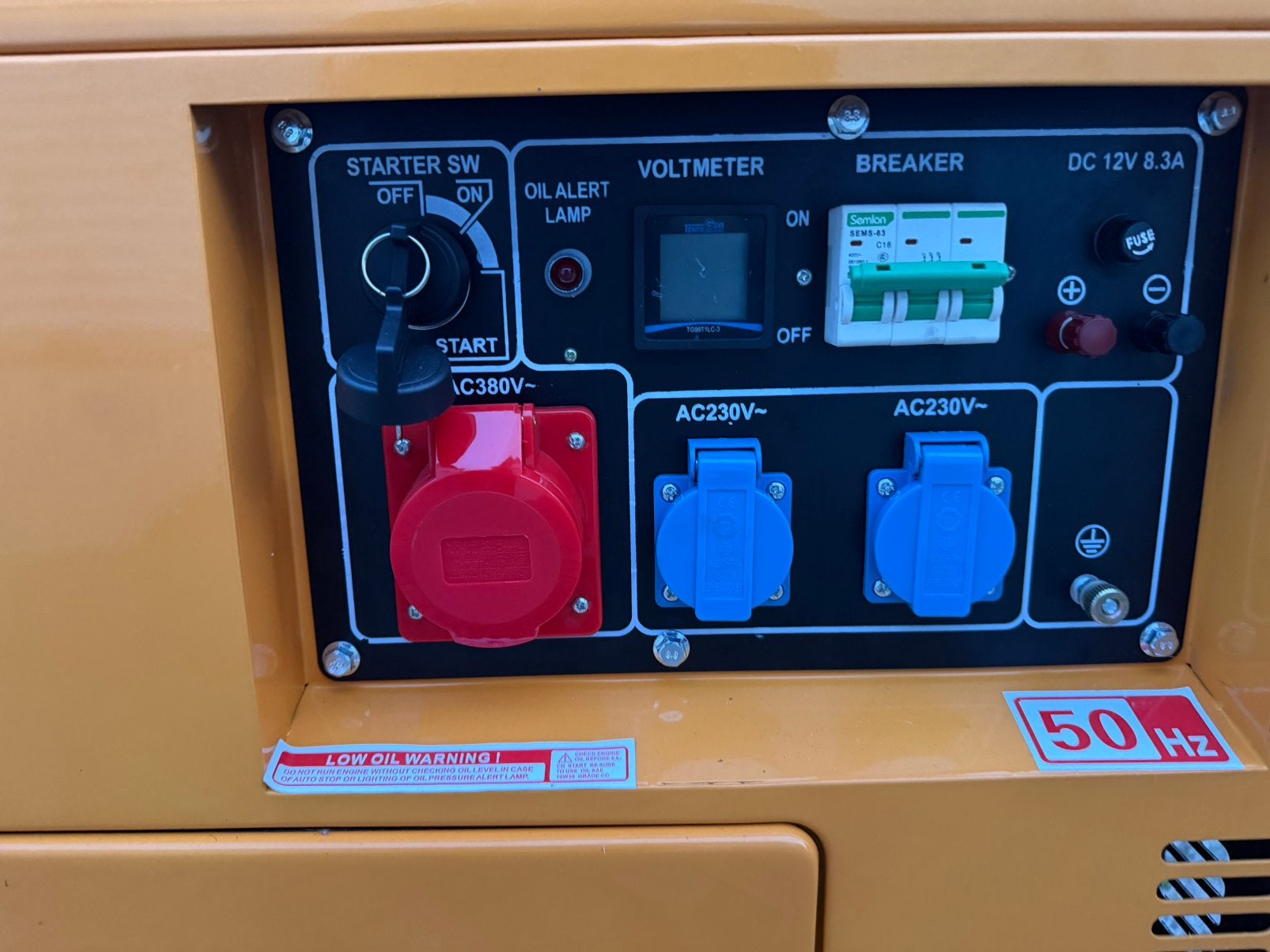 Diesel Generator H12500D – 12,5 kW – 220V/380V, Doe-het-zelf en Verbouw, Ophalen, H12500D, Germany, Germany