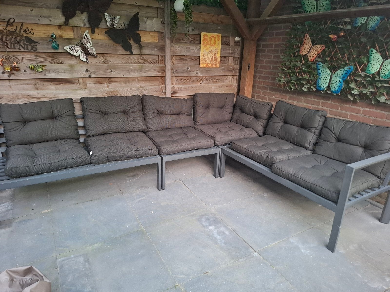 Kussenset voor loungeset, Tuin en Terras, Ophalen