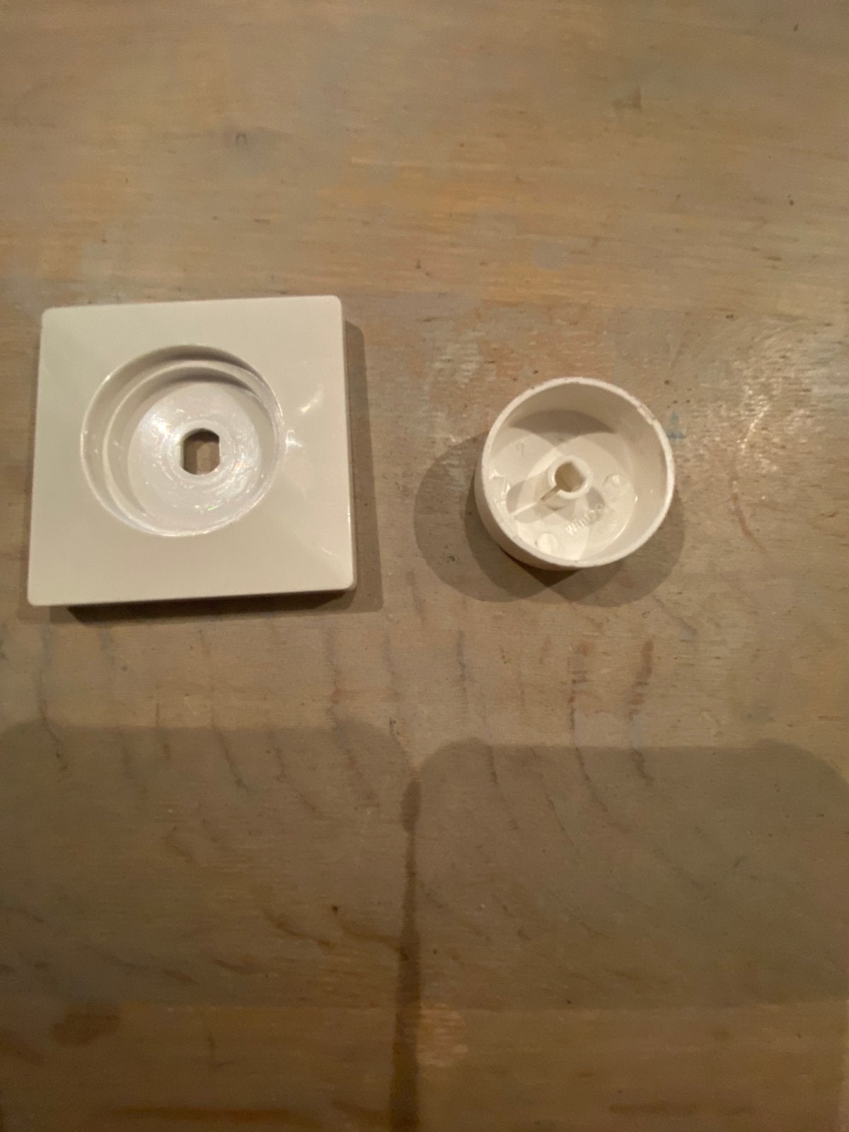 Afdekraam en draaiknop dimmer., Ophalen of Verzenden, Zo goed als nieuw