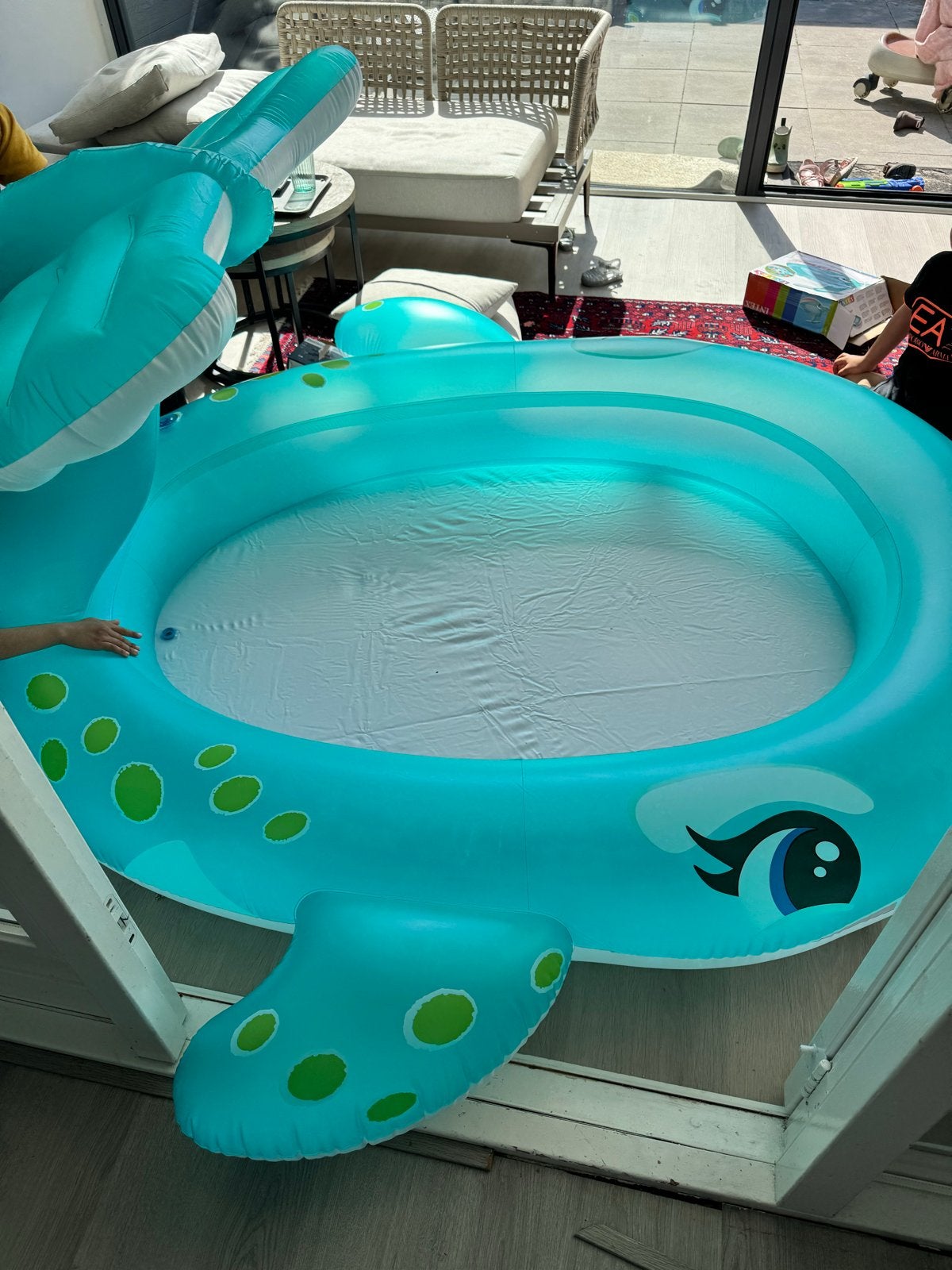 Nieuw intex kinderzwembadje met schaduw - Walvis, Ophalen of Verzenden, Zo goed als nieuw