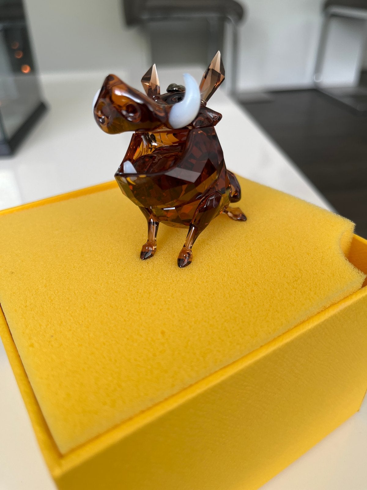 Swarovski Pumbaa beeldje uit The Lion King, Verzenden, Zo goed als nieuw, Dier