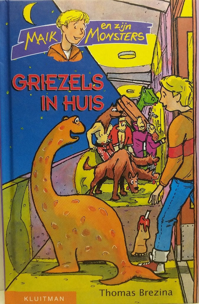 Maik en zijn Monsters: Griezels in Huis (ZGAN), Fictie algemeen, Ophalen of Verzenden, Zo goed als nieuw, Thomas Brezina