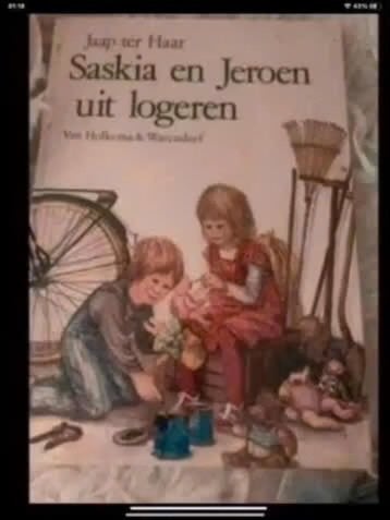Saskia en Jeroen uit logeren - Jaap ter Haar, Gelezen, Fictie algemeen, Ophalen of Verzenden, Jaap ter Haar