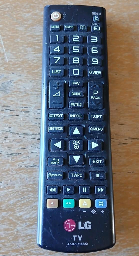 Lg tv afstandsbediening, Ophalen of Verzenden, Tv