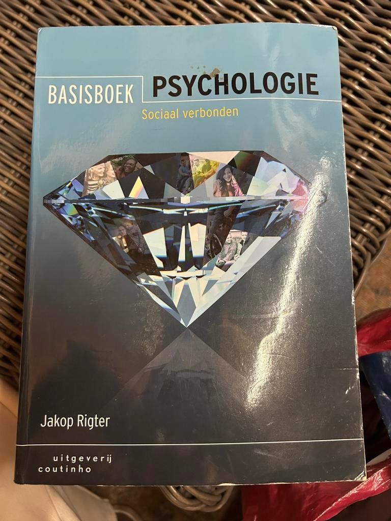 Basisboek Psychologie: Sociaal verbonden - Jakop Rigter, Boeken, Ophalen of Verzenden, Zo goed als nieuw, Sociale psychologie