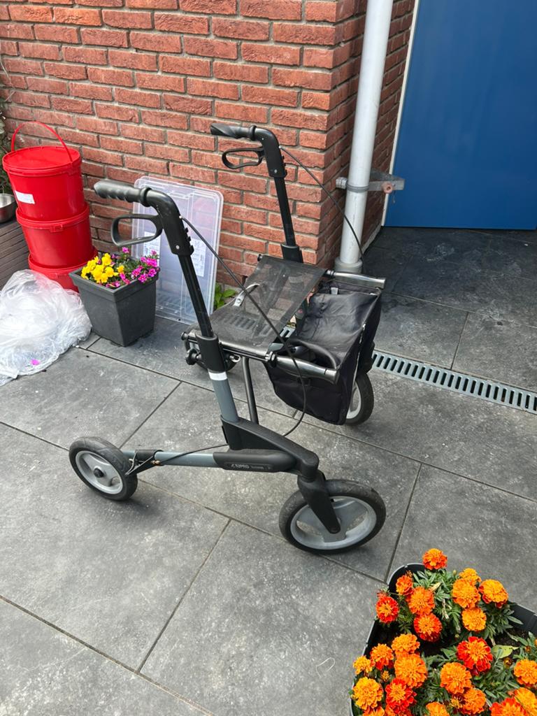 Topro Olympos Rollator - stevige premium rollator, Diversen, Rollators, Ophalen, Opvouwbaar, Gebruikt