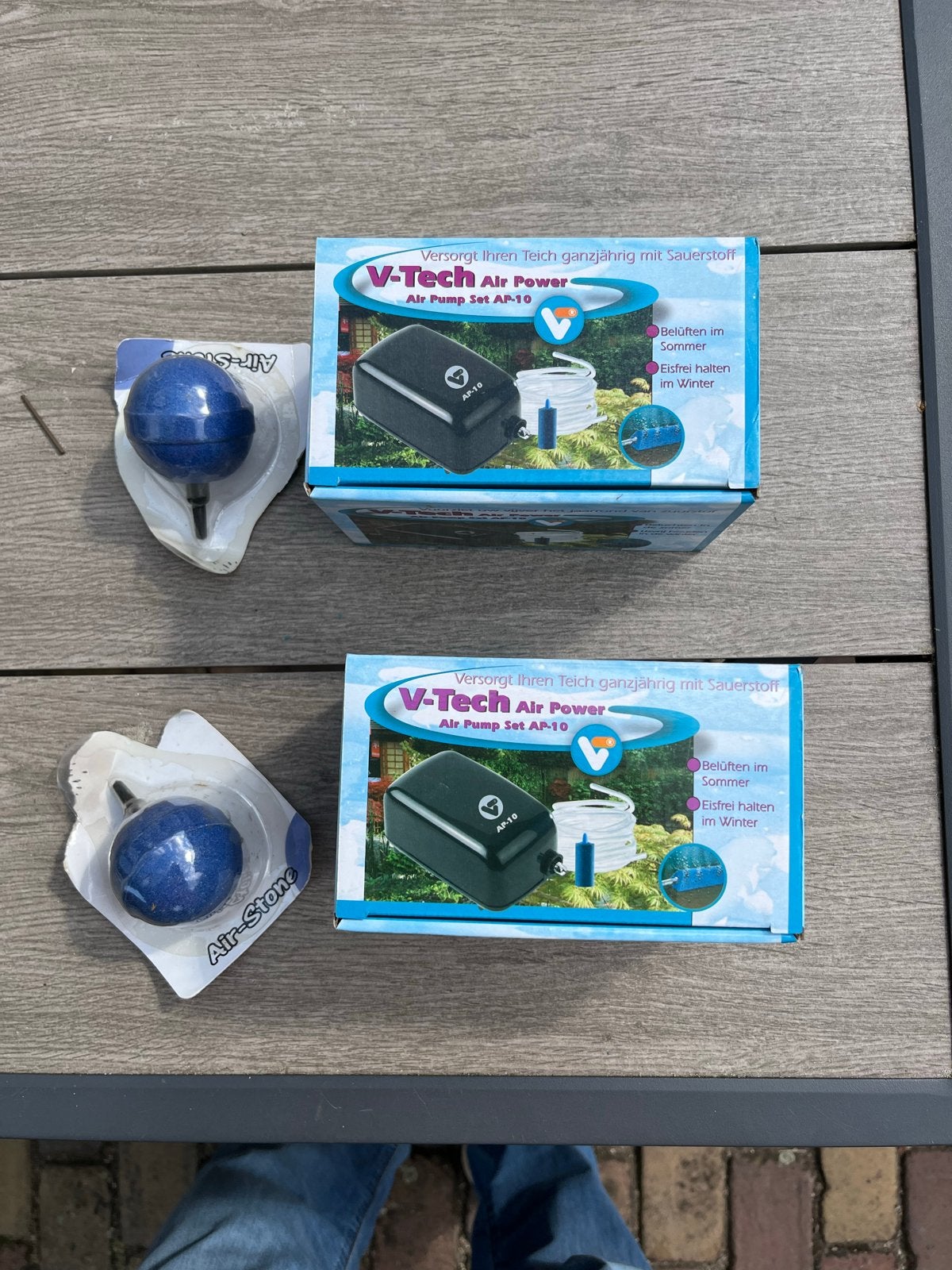V-Tech Air Power Air Pump Set AP-10 - Nieuw in doos, Tuin en Terras, Ophalen