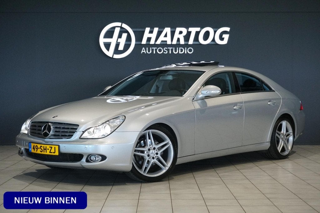 Mercedes-Benz CLS-klasse 320 CDI *NL AUTO / NWE DISTR* + PAN, Achterwielaandrijving, Gebruikt, 4 stoelen, 2987 cc