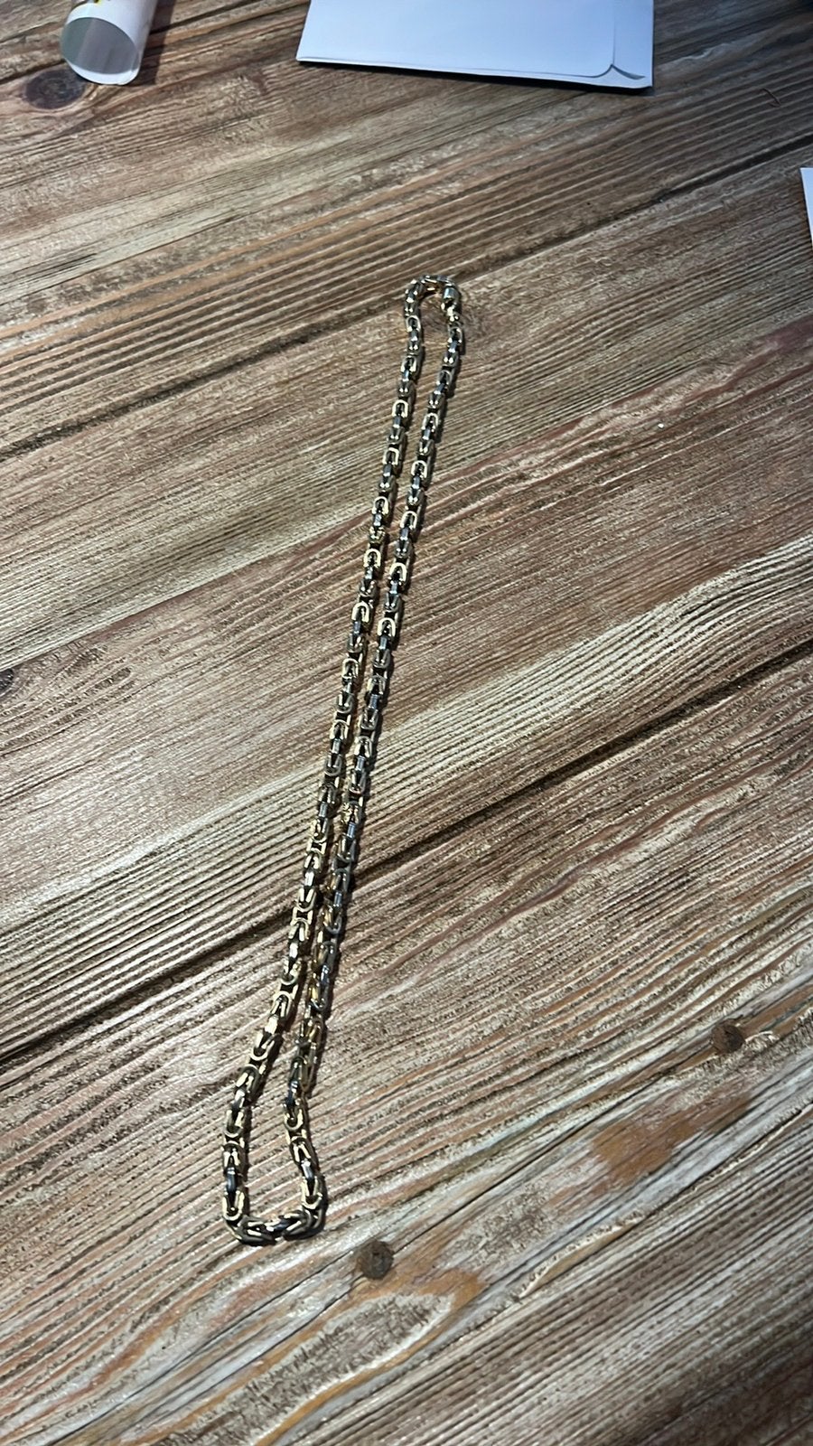 Gouden 14 krt ketting 26 gram, Ophalen, Goud