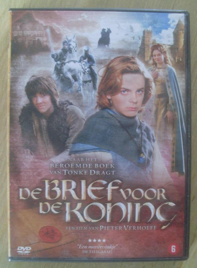 De Brief voor de Koning (DVD) Tonke Dragt, Gebruikt, Engels, Vanaf 6 jaar, Extra's