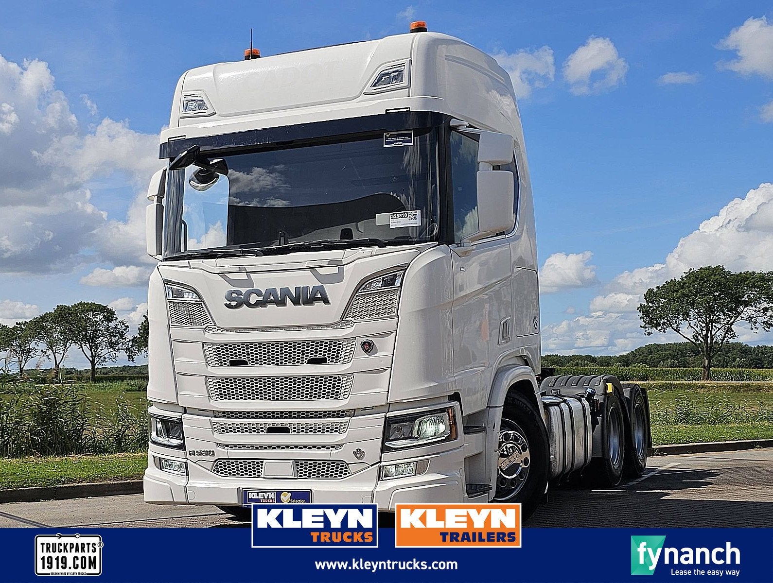 SCANIA R580 v8 6x4 80 ton retard, Auto's, Vrachtwagens, Automaat, Stoelverwarming, Euro 6, Scania