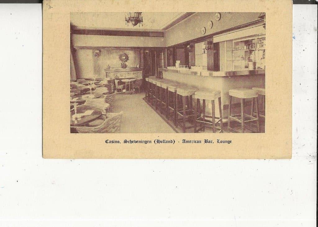 Scheveningen Casino met American Bar Lounge, Ophalen of Verzenden, 1920 tot 1940, Gelopen, Zuid-Holland