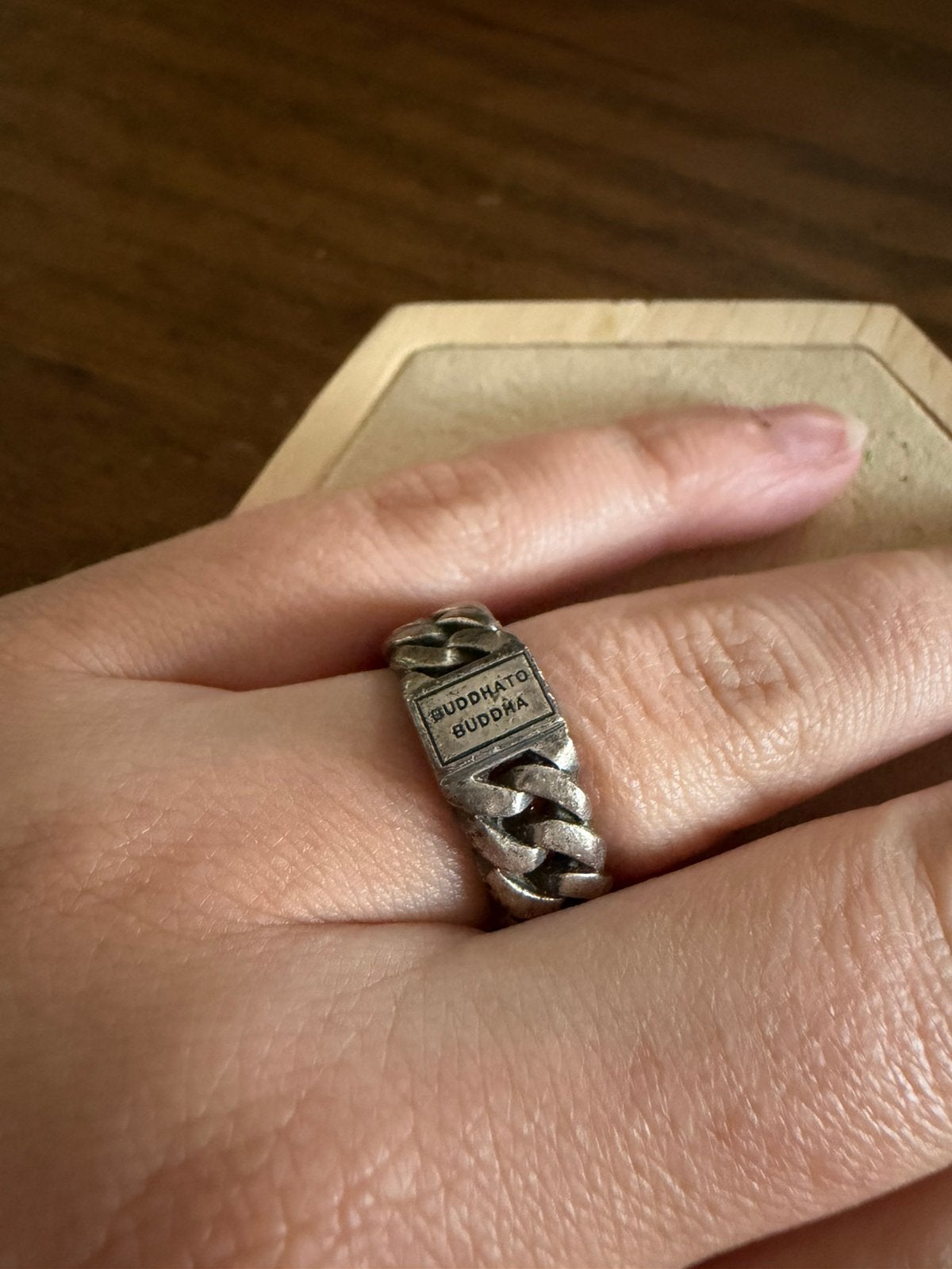 Buddha To Buddha ring 18, 18 tot 19, Gebruikt, Ophalen of Verzenden, Dame