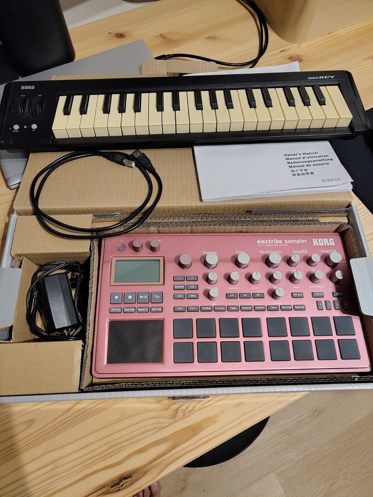 Korg Electribe Sampler - Evt met kleine piano, Muziek en Instrumenten, Ophalen of Verzenden, Zo goed als nieuw, Overige aantallen