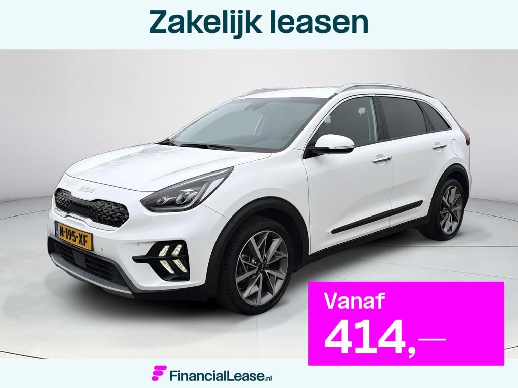 Kia Niro 1.6 GDi Hybrid DynamicPlusLine NAVI | 18 Inch LMV |, 12 maanden, Gebruikt, Euro 6, Wit