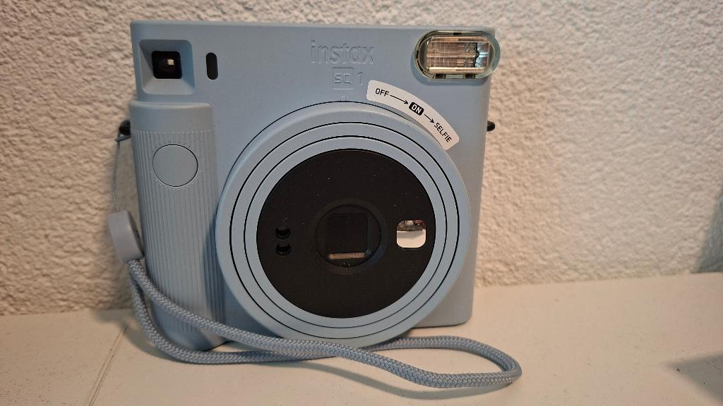 Fujifilm Instax Square SQ1 Glacier blue, Verzenden, Zo goed als nieuw, Polaroid, Fuji