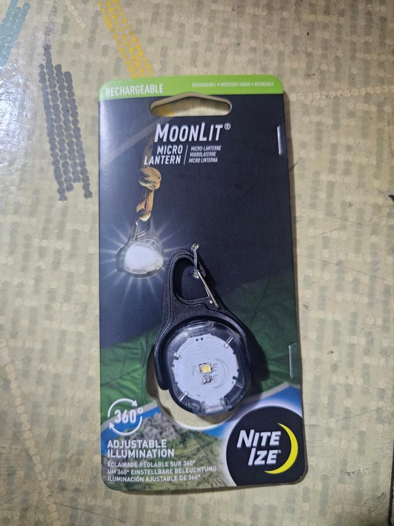 Nite Ize MoonLit Micro Lantaarn Oplaadbaar, Ophalen