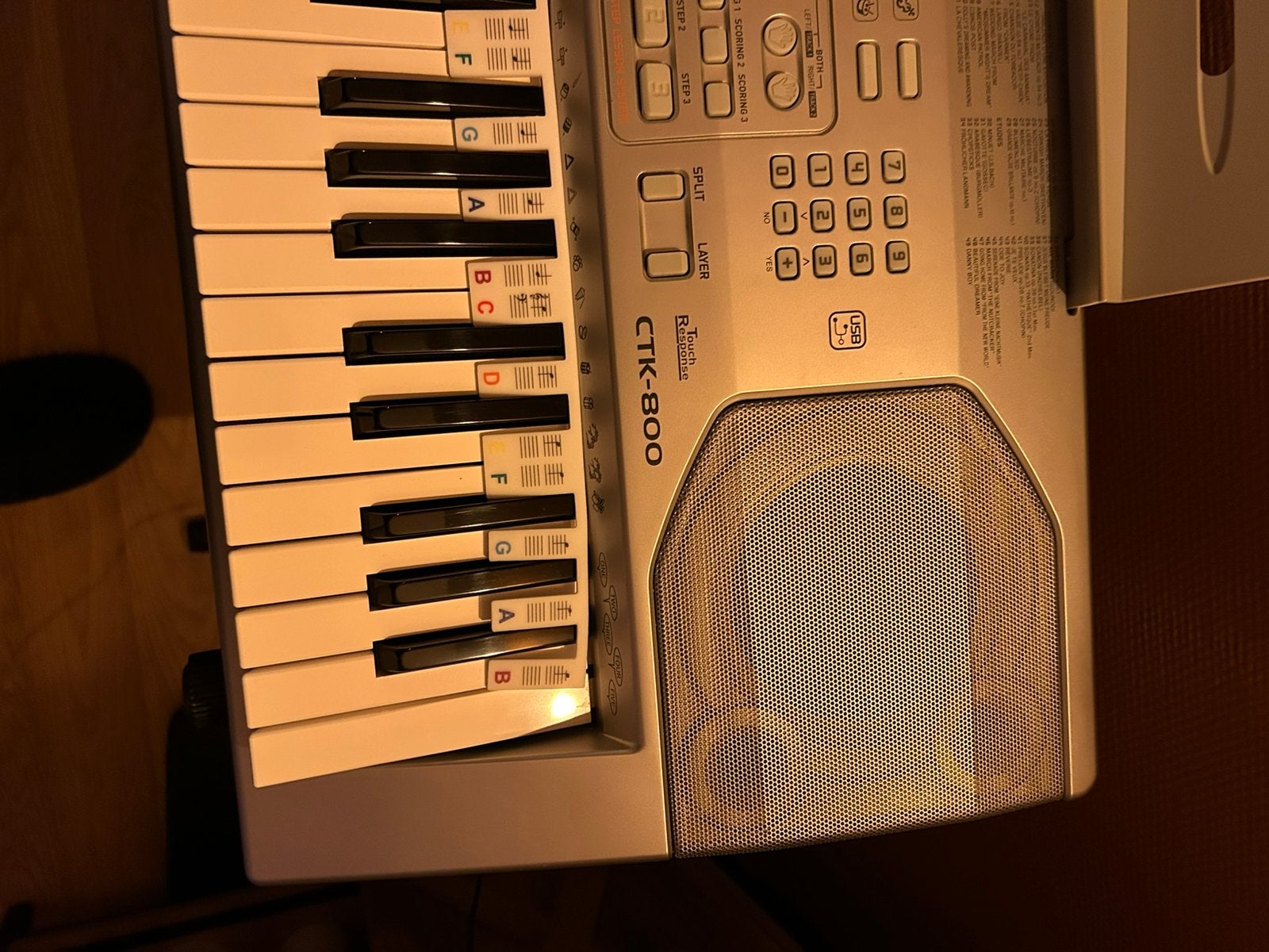 Casio ctk 800 keybord, Muziek en Instrumenten, Ophalen, Gebruikt, 1 klavier, Overige typen