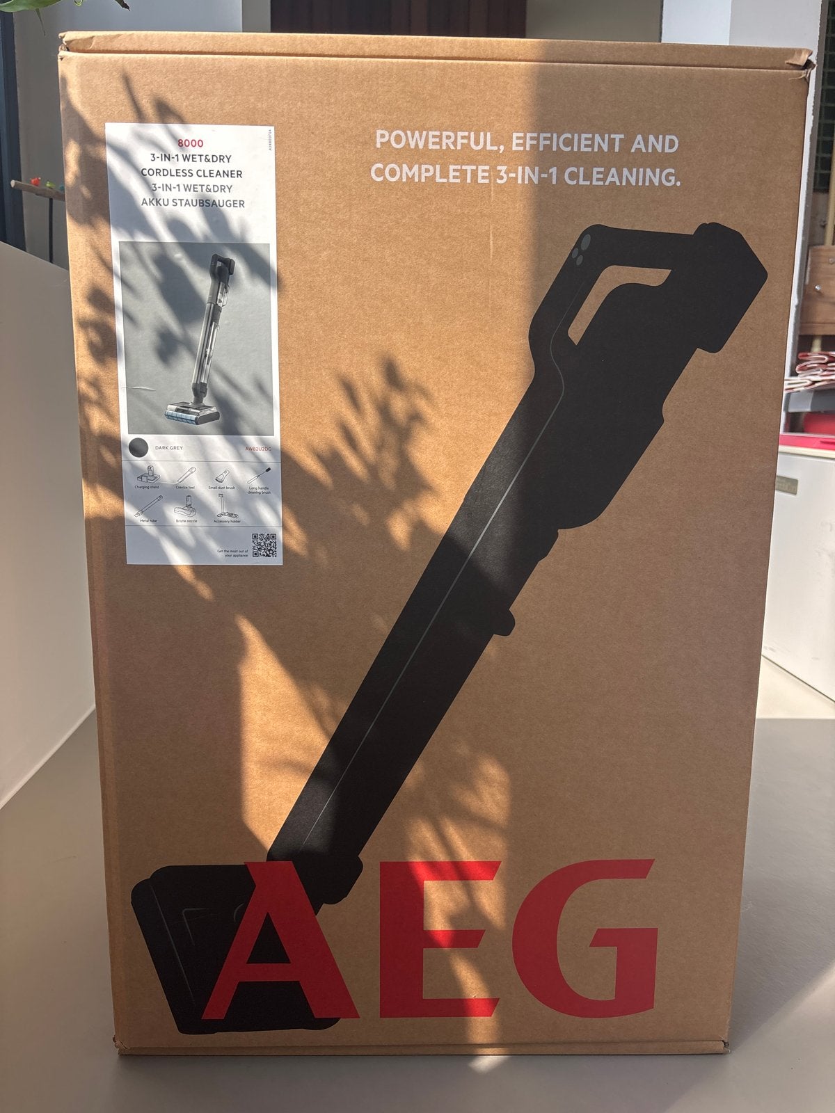 AEG 8000 3-in-1 Wet&Dry Accu-Stofzuiger - Nieuw in doos, Ophalen, Reservoir, Nieuw, Draadloos