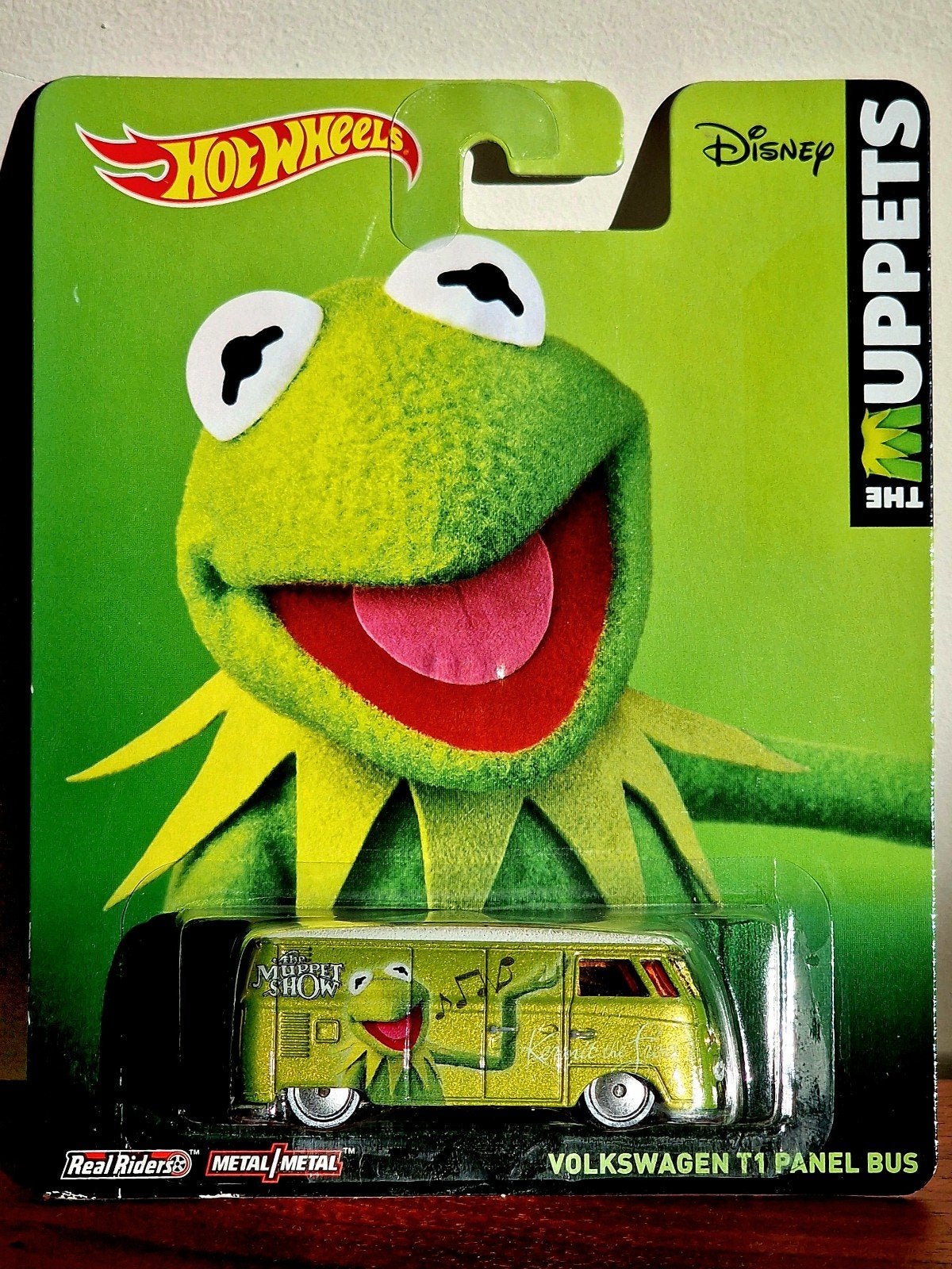 Volkswagen T1 Panel bus Kermit de kikker modelauto Muppets, Ophalen of Verzenden, Nieuw, Auto, Overige merken