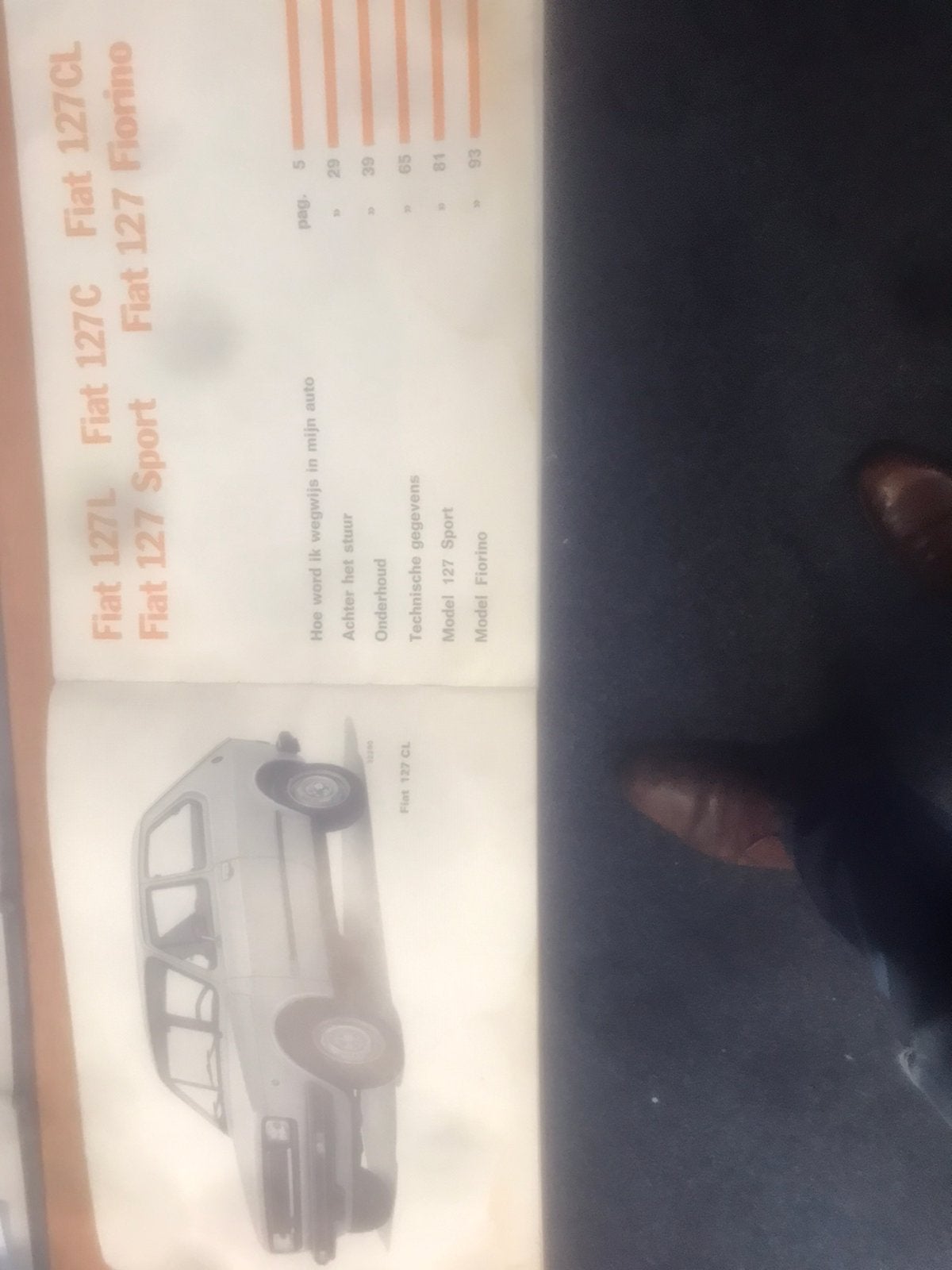 Bumpers fiat 127, Ophalen of Verzenden