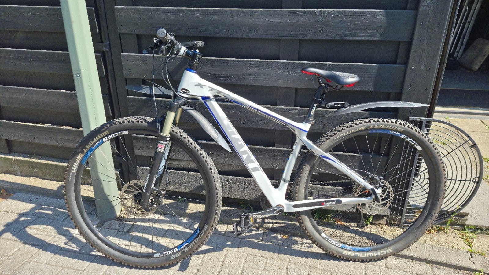 Carbon Giant mountainbike, Fietsen en Brommers, Ophalen, Gebruikt, Hardtail, Heren