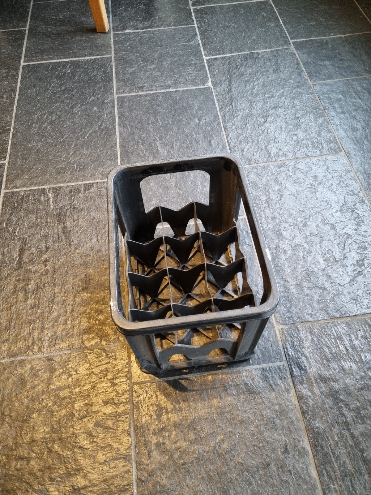 Oude flessenkrat Campina, Ophalen, Gebruikt, Minder dan 35 cm, Minder dan 50 cm