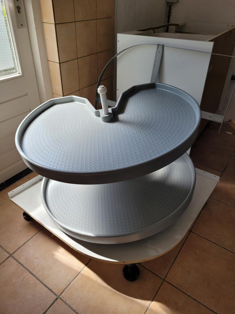 Keuken draaicarrousel, Huis en Inrichting, Badkamer | Badkamermeubels, Gebruikt, Overige typen, Minder dan 100 cm, 25 tot 50 cm