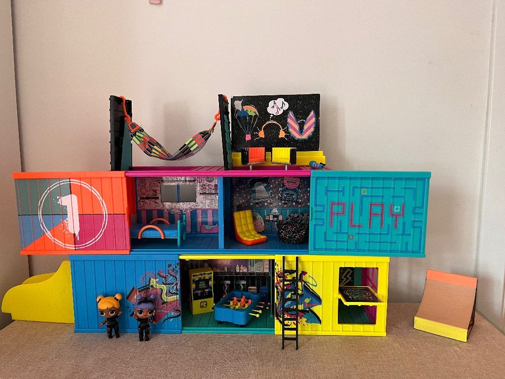Clubhuis L.O.L., Ophalen of Verzenden, Zo goed als nieuw, Poppenhuis