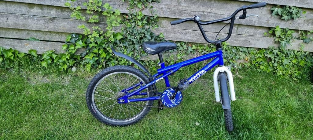 Sparta Young BMX Fiets - Blauw, Gebruikt, Fietsen en Brommers, Fietsen | Crossfietsen en BMX, Ophalen, Terugtraprem, Staal, Sparta Young