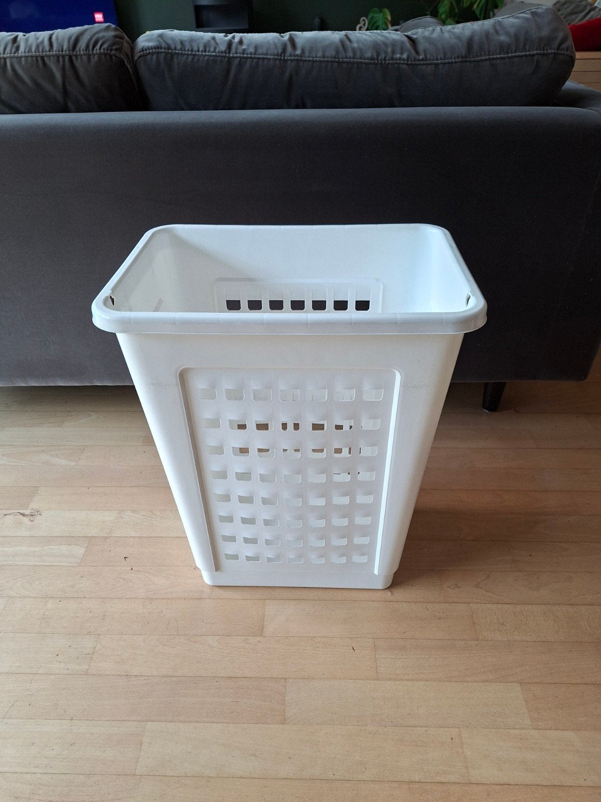 Wasmand wit, Ophalen, Wit