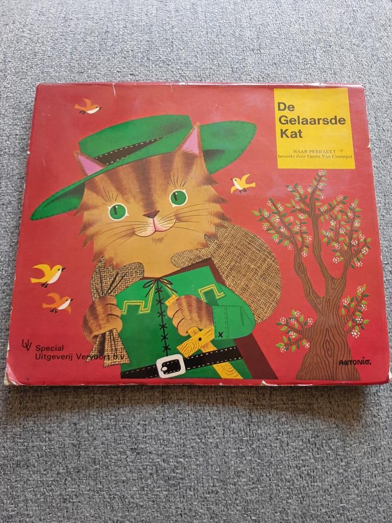 Pop -up boekje De Gelaarsde kat, Verzamelen, Ophalen, Gebruikt