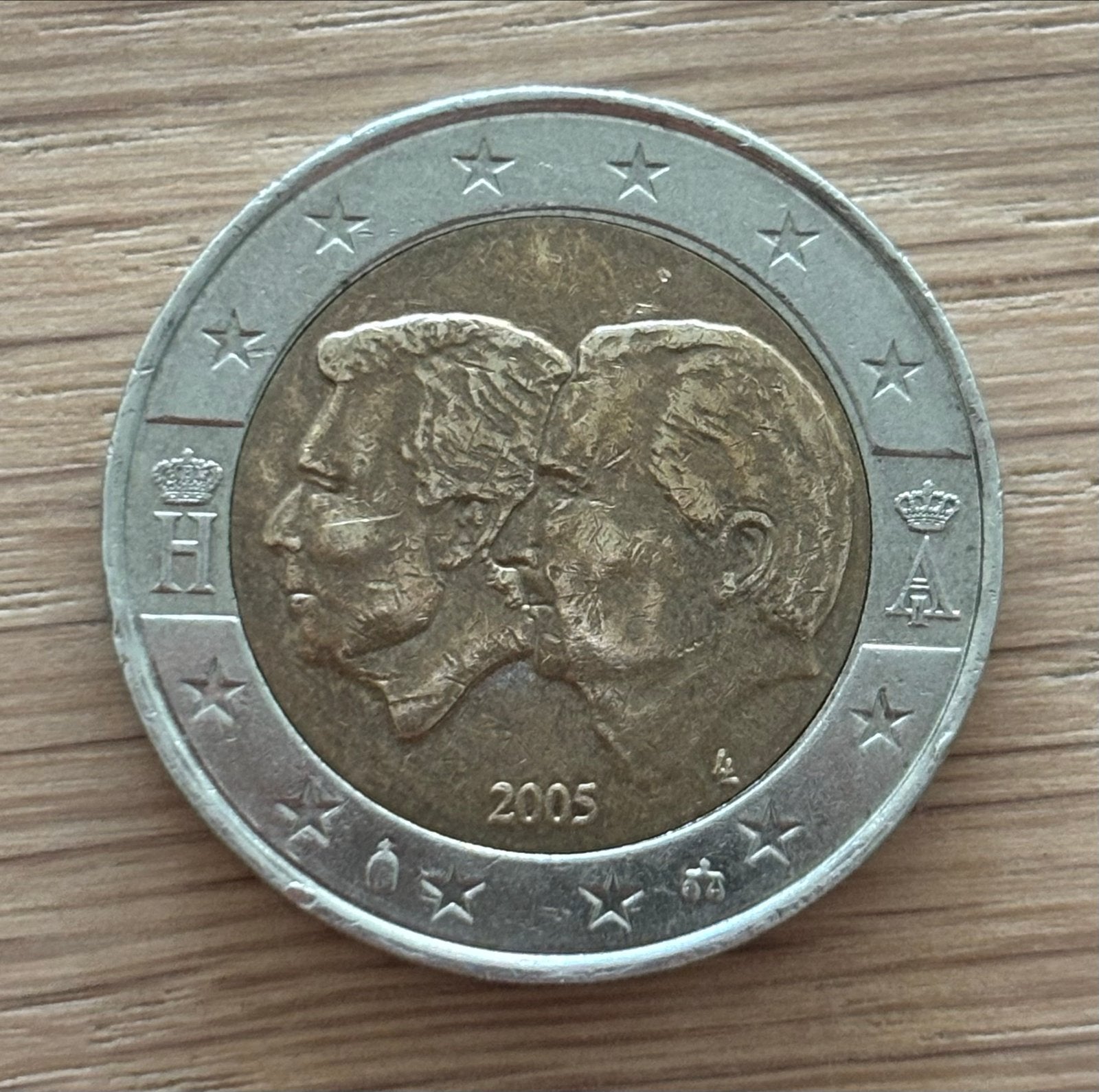2 Euro munt België 2005 - Luxemburgse Dynastie, Postzegels en Munten, Ophalen of Verzenden, België, 2 euro, Losse munt