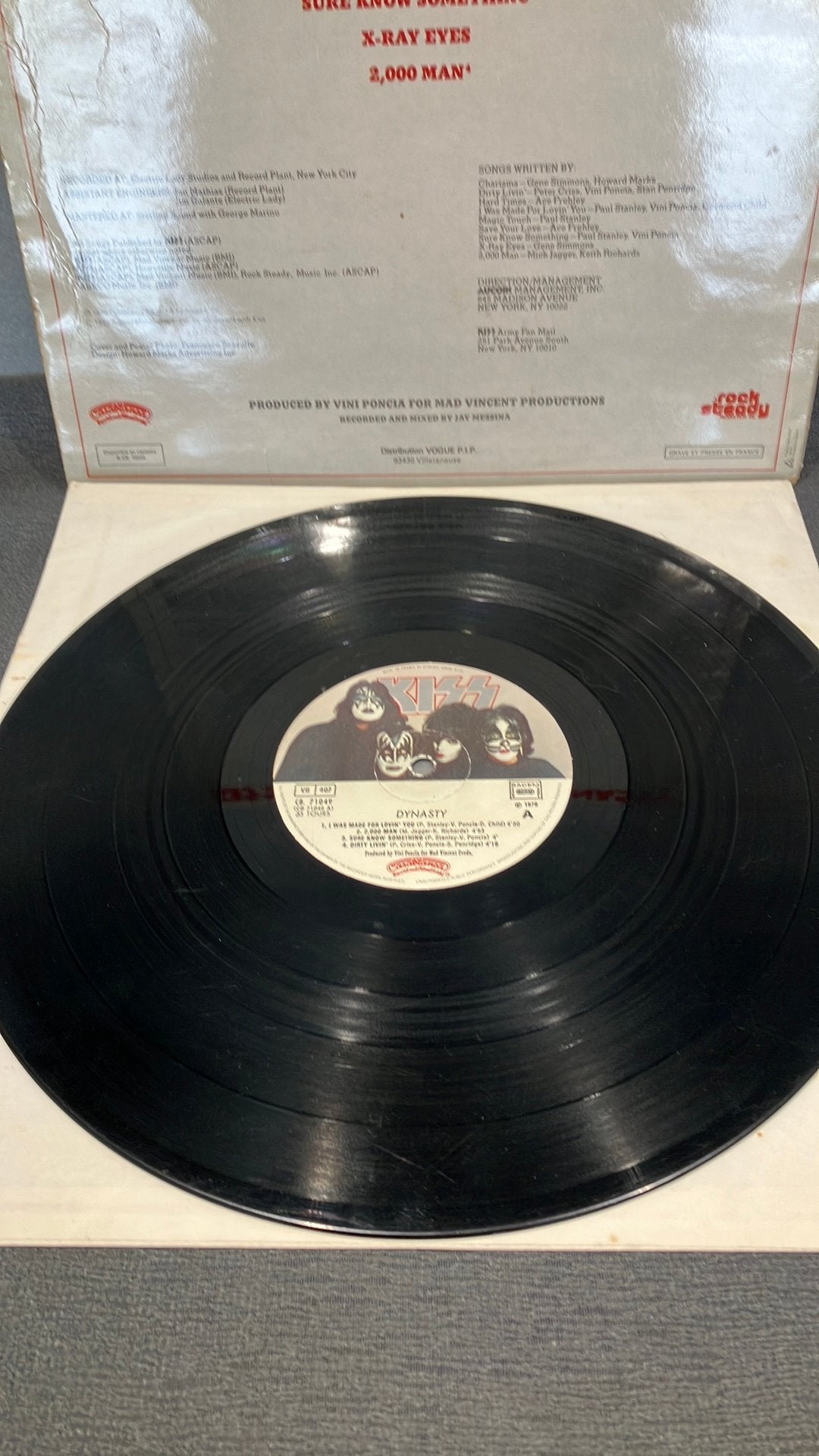 Kiss. — Dynasty, LP, Gebruikt, Hardrock, 12 inch