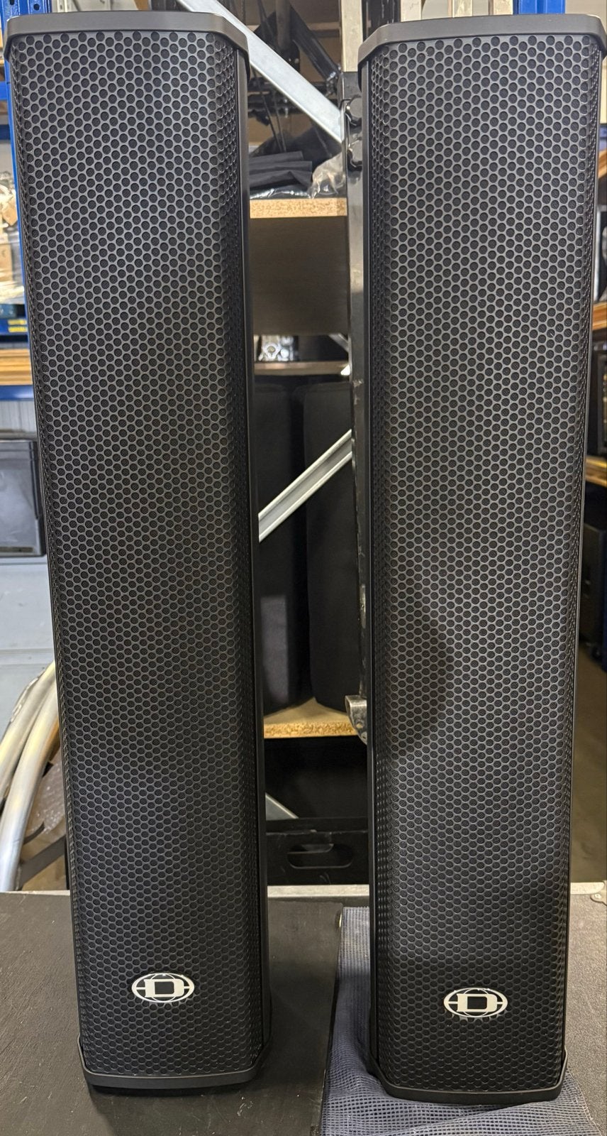 Dynacord TS-400 Vertical Array Luidsprekers (Set van 2), Audio, Tv en Foto, Vloerstaande luidspreker, Gebruikt, Ophalen of Verzenden